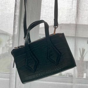 Faux Leather Mini Bag